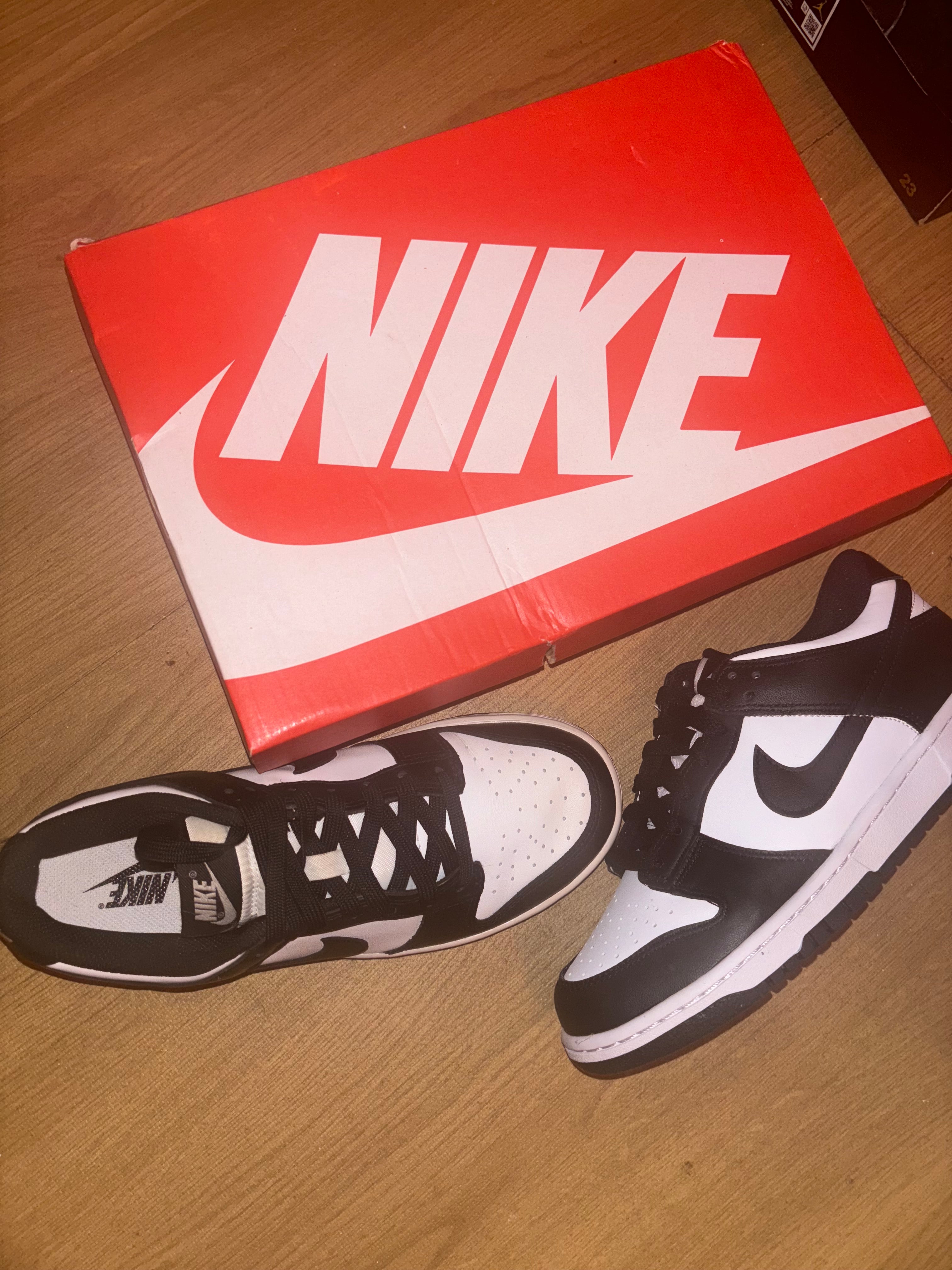 Nike Dunk Low 'Panda' Black White